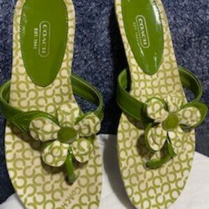 Coach sandals size 7